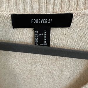 V-Neck Long Sleeve Sweatshirt